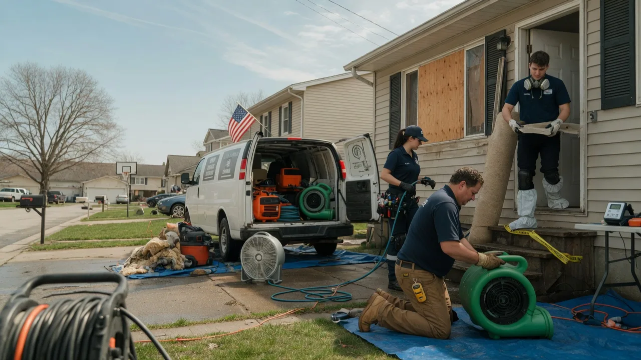 Water Damage Restoration in Pollock, LA near me